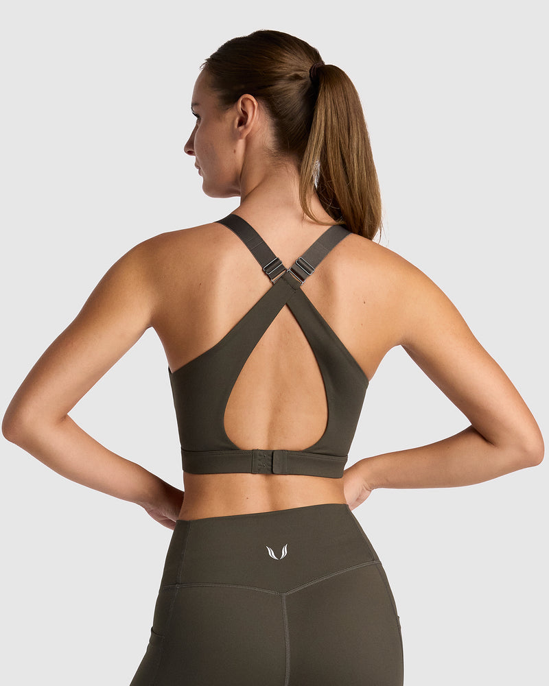 Endure Zip Sports Bra 